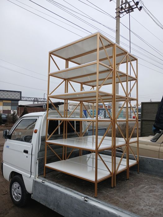 Лофт стеллаж сотилади