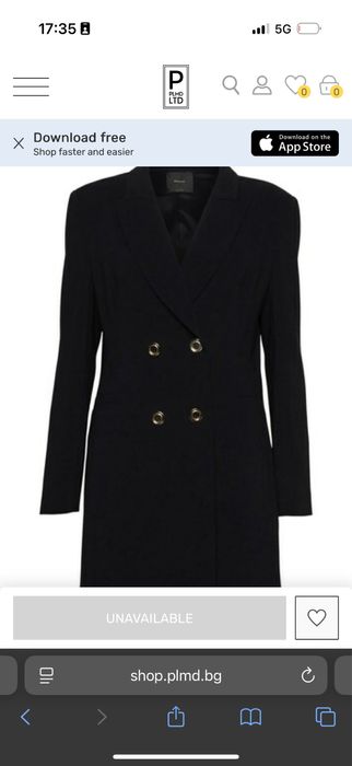 Оригинална рокля Pinko размер 40