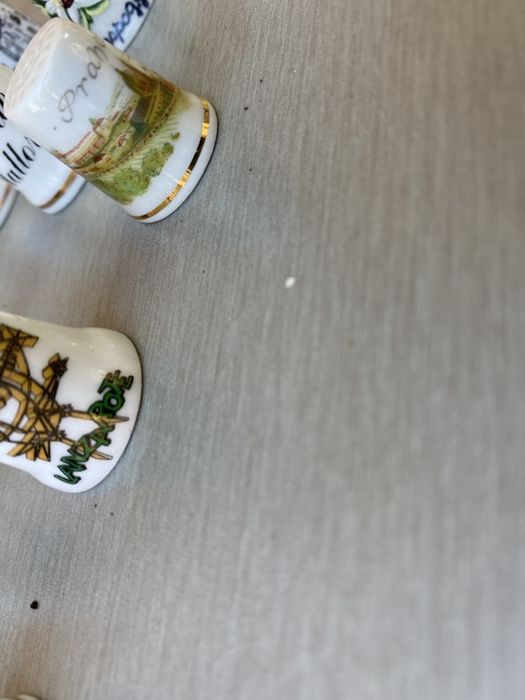 60 броя порцеланови напръстници колекция от цял свят напръстник 000#29