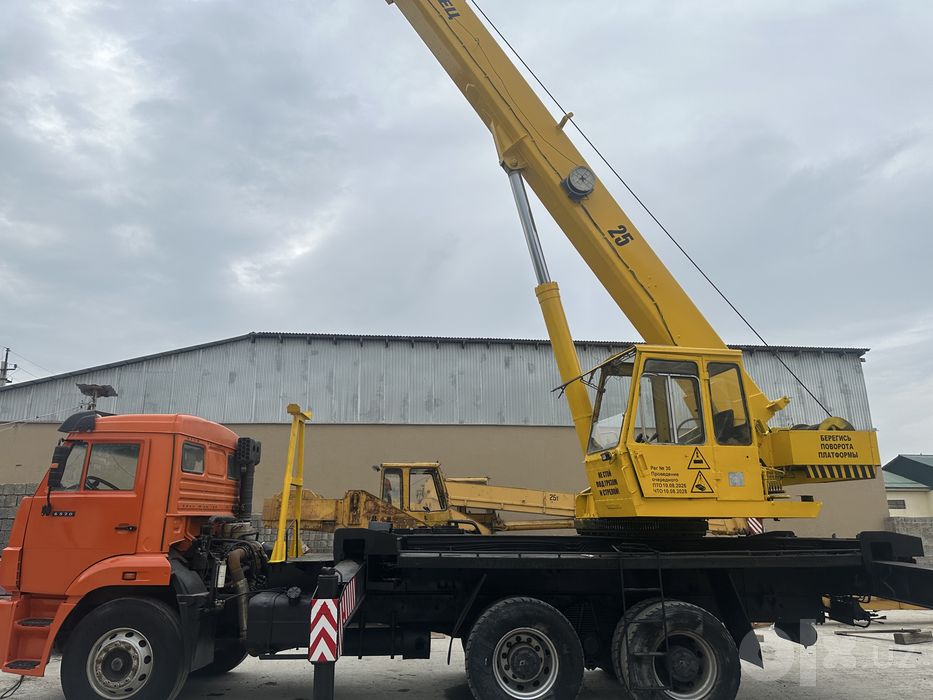 Камаз кран 25т21м