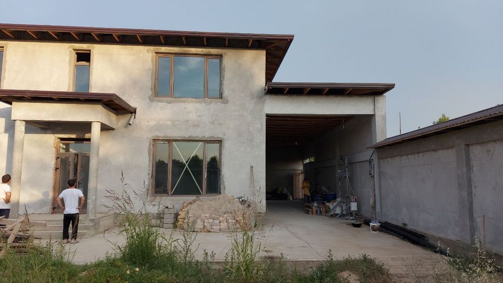 Продается дом коробка на янгиюле