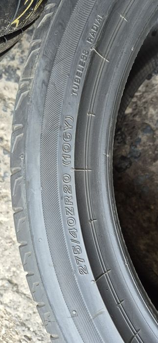 4 anvelope vara Bridgestone,fata 245/45/20,spate 275/40/20,dot 2023.Pret/bucata.