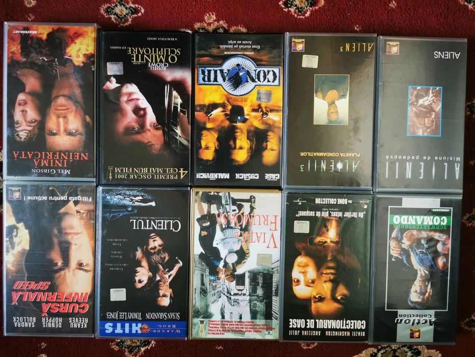 Filme VHS Casete Filme Celebre