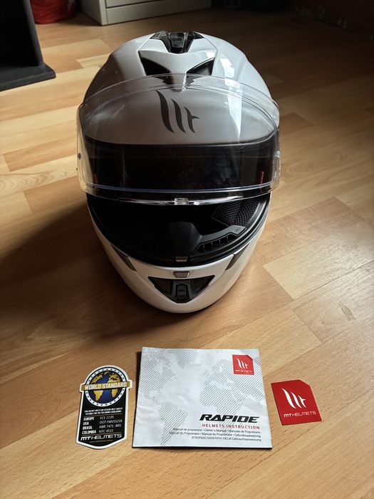 MT Helmets Rapide – мото каска, размер S, 55–56 cm
