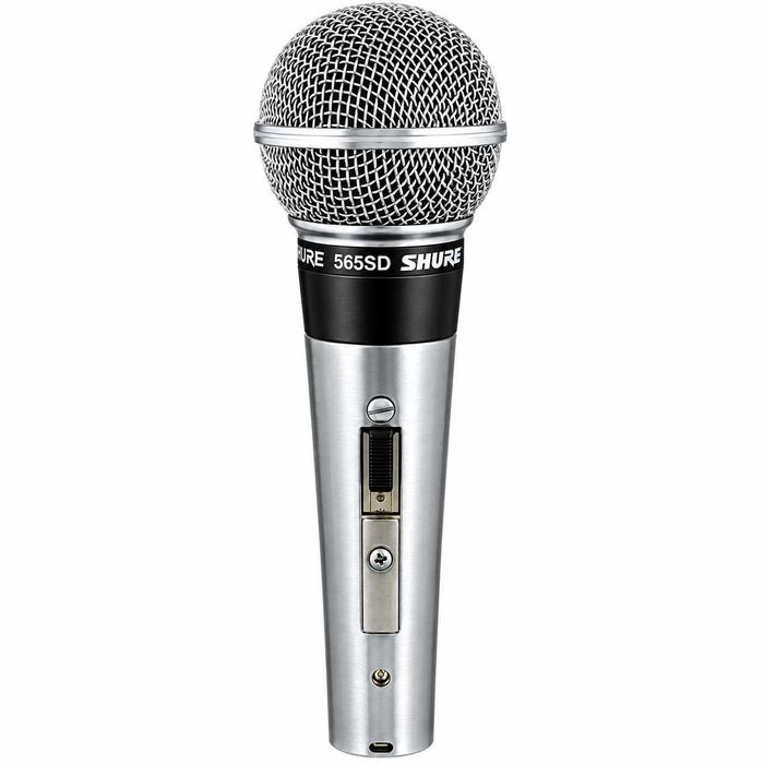 Microfon vocal SHURE 565SD – versiune actualizată a modelului SM58 cu întrerupător și impedanță comutabilă (BETA 58A)