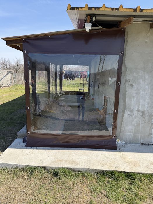 Ветроупорни завеси,сенници перголи винили,ветробрани барбекю шатри