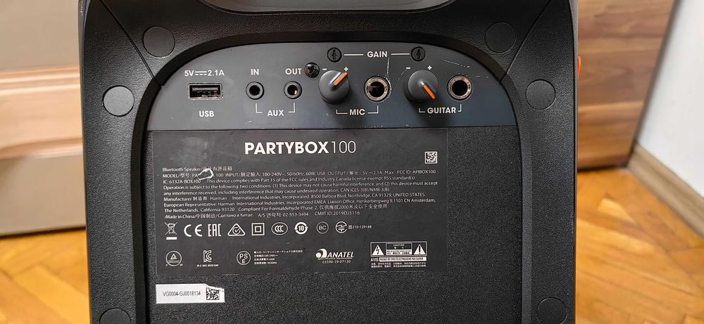 JBL PartyBox 100