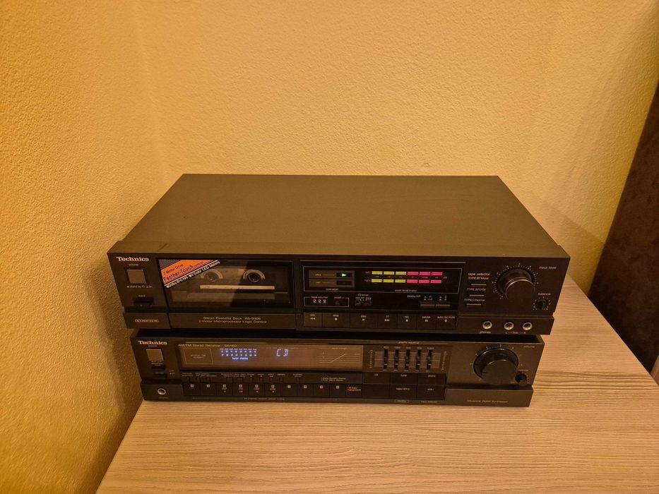 Amplituner Technics SA-160 + Deck Technics RS-B305
