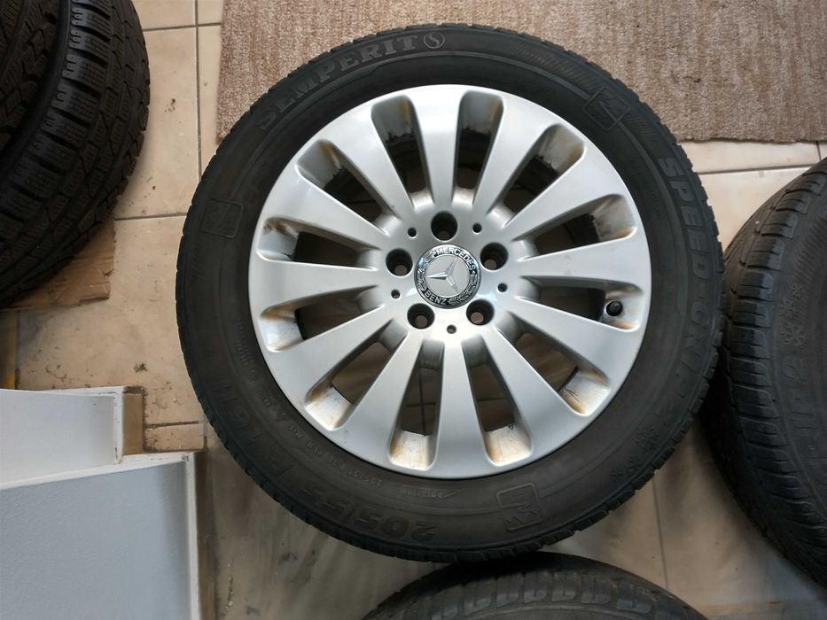 Jante Mercedes R16  C200 C220 W204  Cauciucuri  205 55 R16