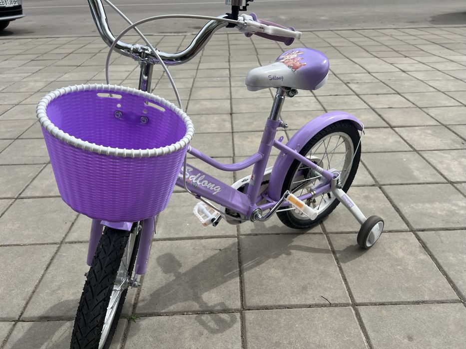 Велосипед Go Kart | 16 цола | лилаво детско колело