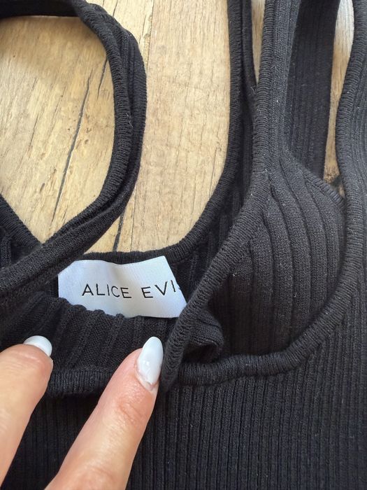 Черен топ alice evis
