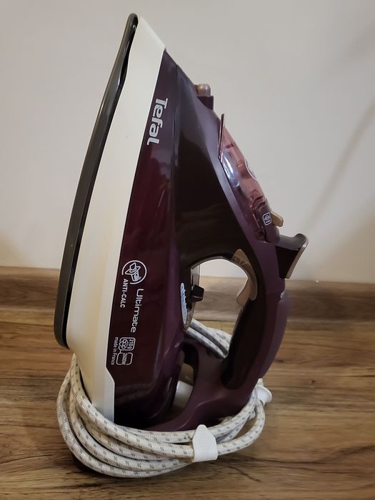 Fier de calcat Tefal Ultimate Anti-Calc FV9650, Talpa Autoclean, 2600 W, 0.32 I, 210 g/min