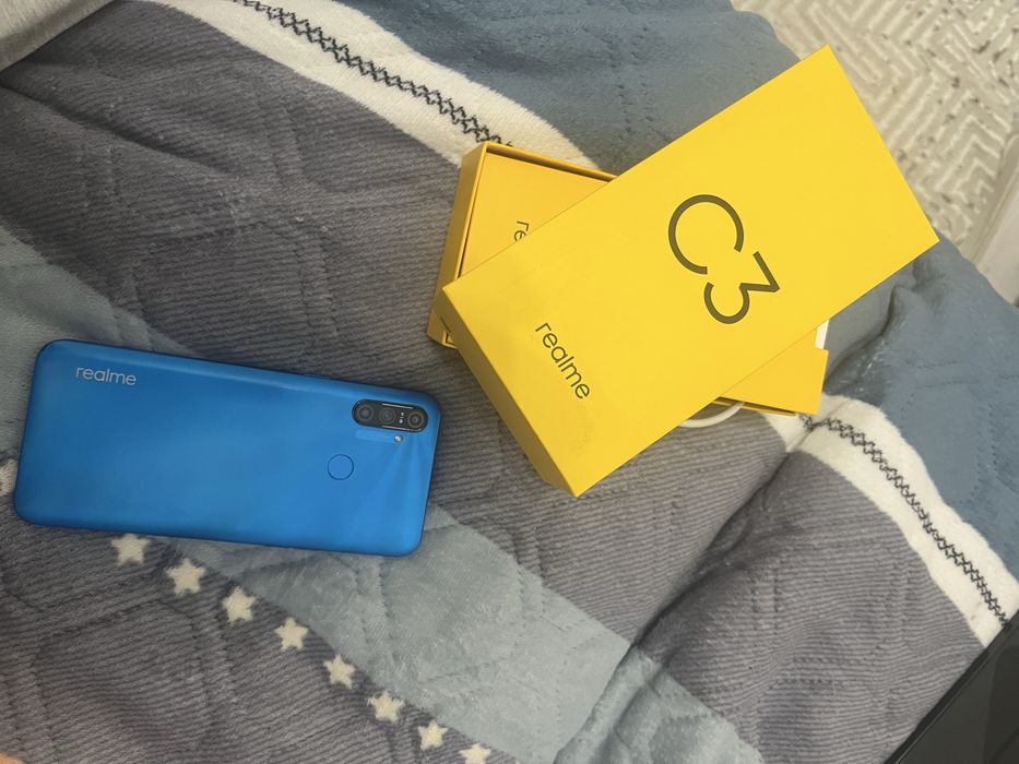 Realme c3 32гб идеальное состояние