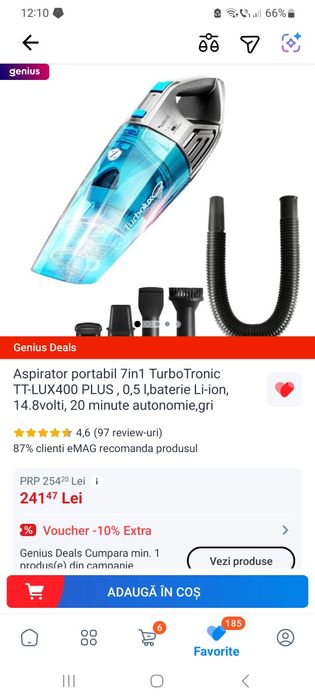 Aspirator de mana 7in1 TurboTronic