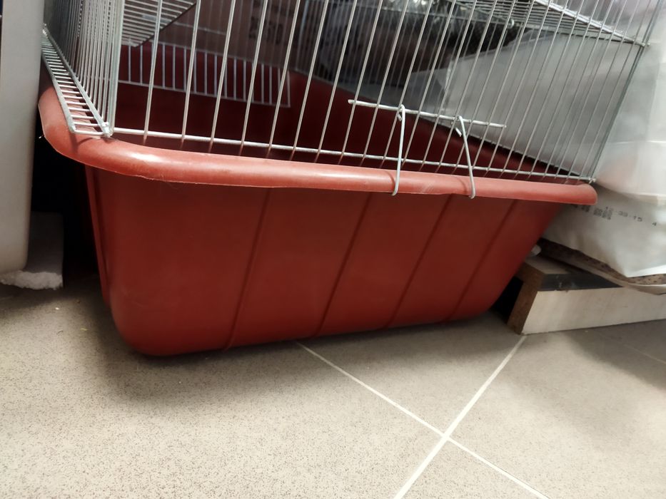 Голяма клетка за гризачи (чинчила,плъх,порче,катерица) р-р:73×63×43