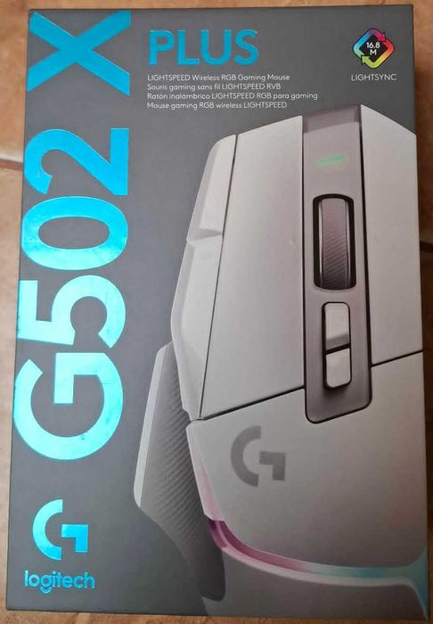 Mouse Logitech G502 X Plus Alb