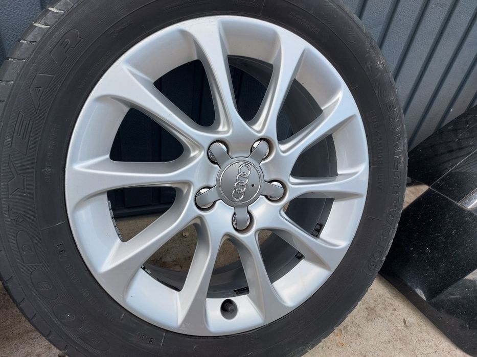 Set jante aliaj originale Audi A3 2012 - 2018 8V0601025BM R16 gaura centrare CB 57.1 mm 6.5 J ET 46