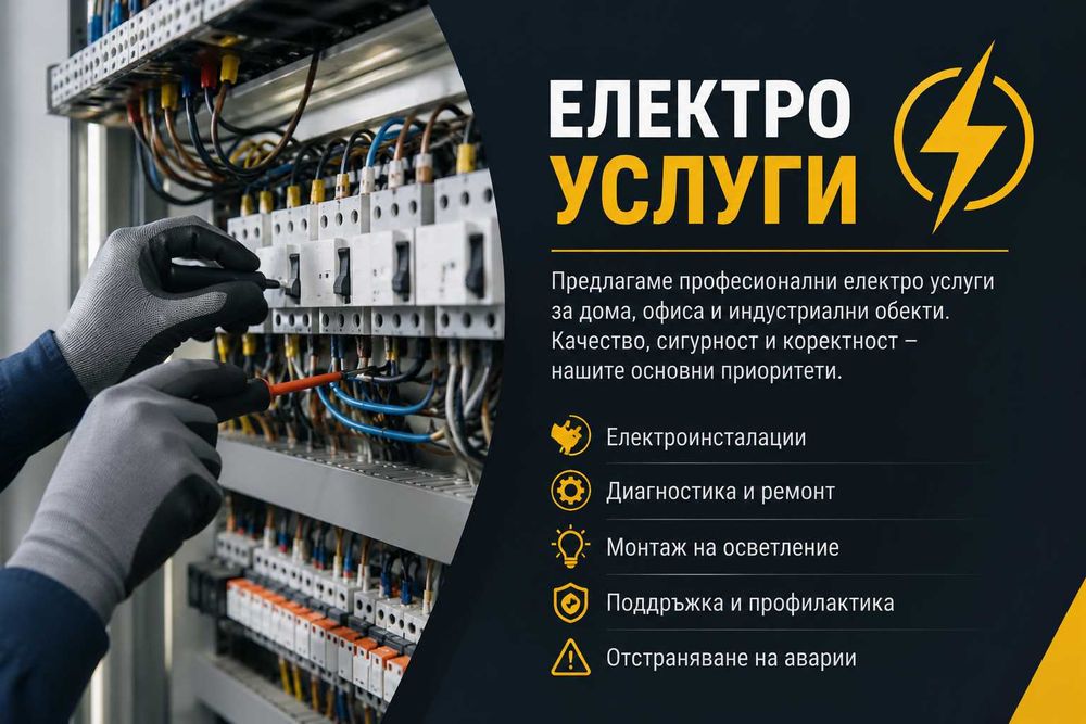 Електрически услуги.