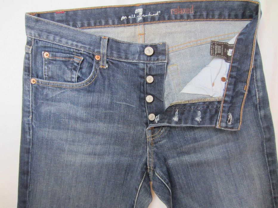 Blugi 7 For all Mankind, W33 L32, Talie=82cm, Lung=104cm, usor evazati