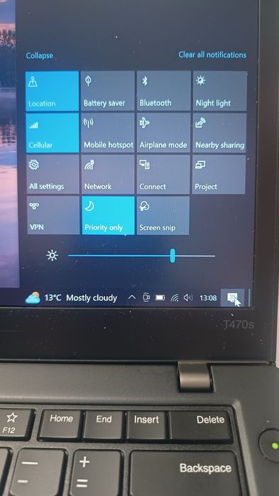 Laptop Lenovo thinkpad T470s
