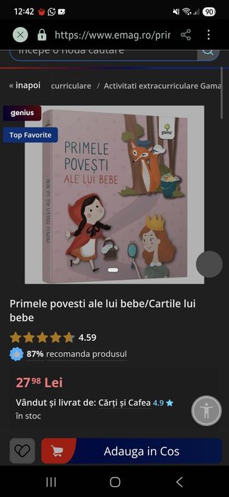 4xCarti bebe 1 an Primele povesti ale lui bebe