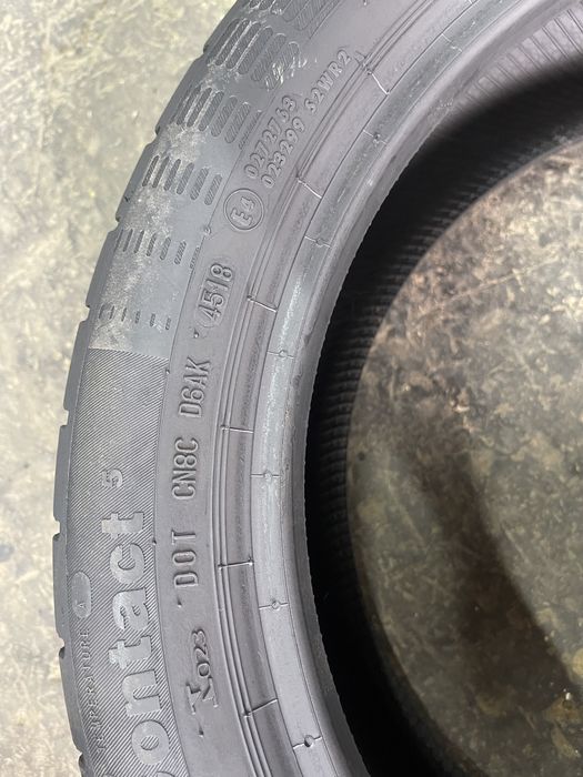 4 anvelope de vara Continetal 185/50/16