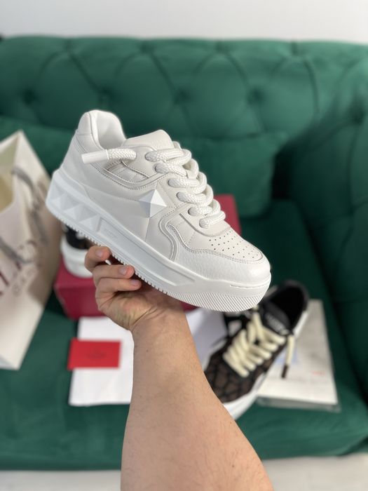 Adidasi Valentino One Stud piele naturala Full Box colectie noua