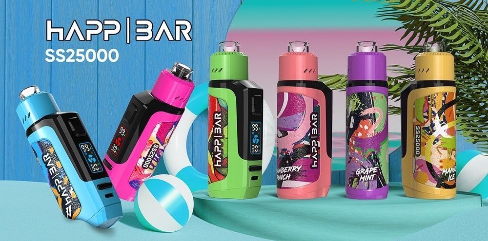 Happ Bar Shisha 25k  REÎNCĂRCABILE