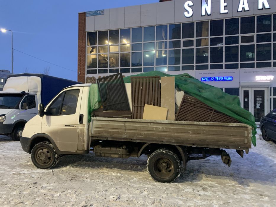 Вывоз мусор стройтелный Астана