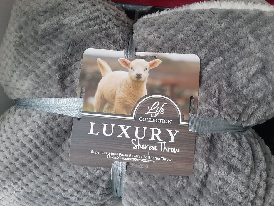 Плед  барашка  двух старонный