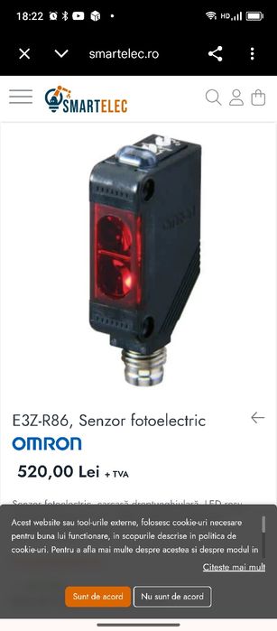 Senzor fotoelectric