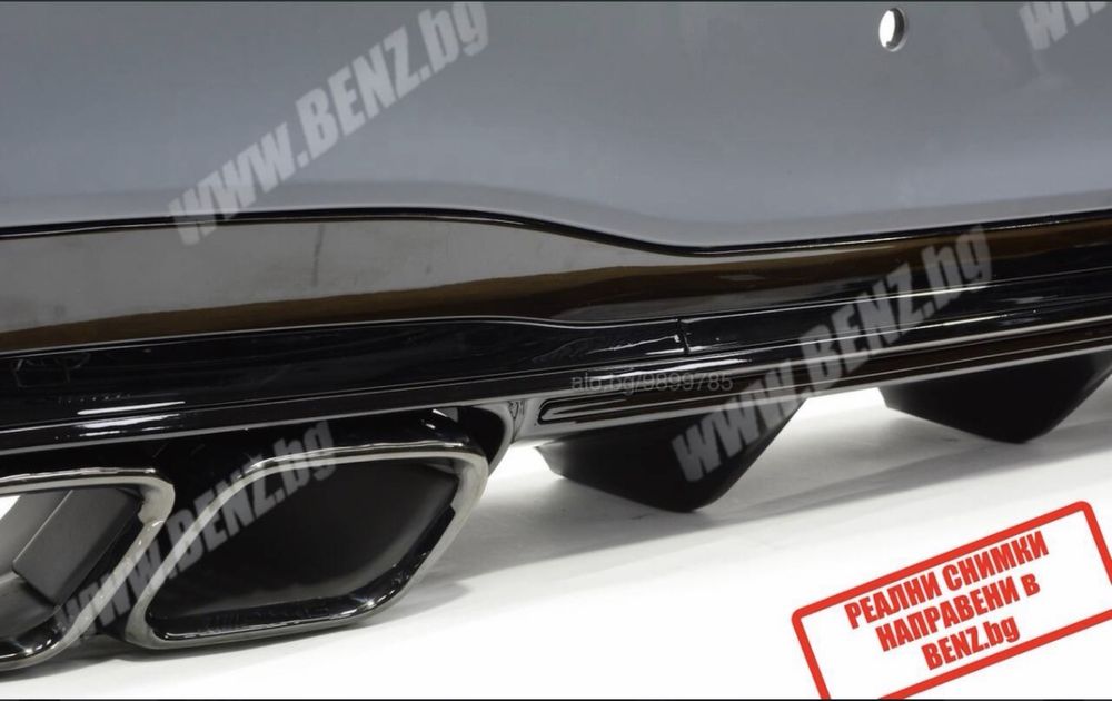 S63 AMG W223 задна броня след 2021год