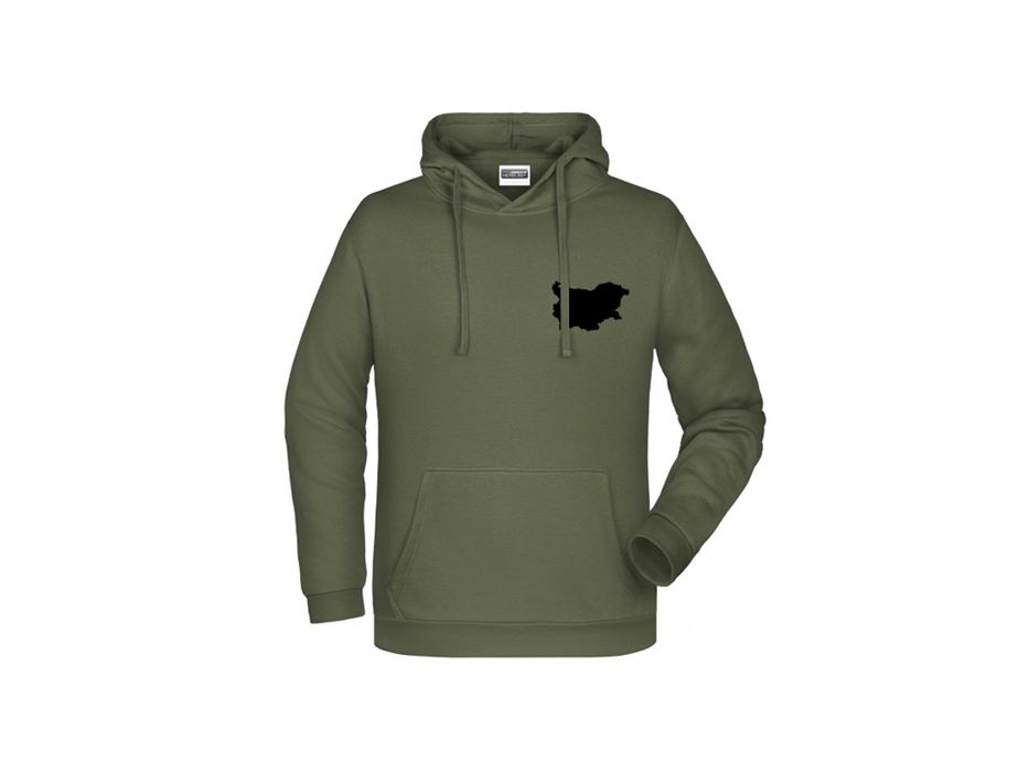 Суичър с картата на България