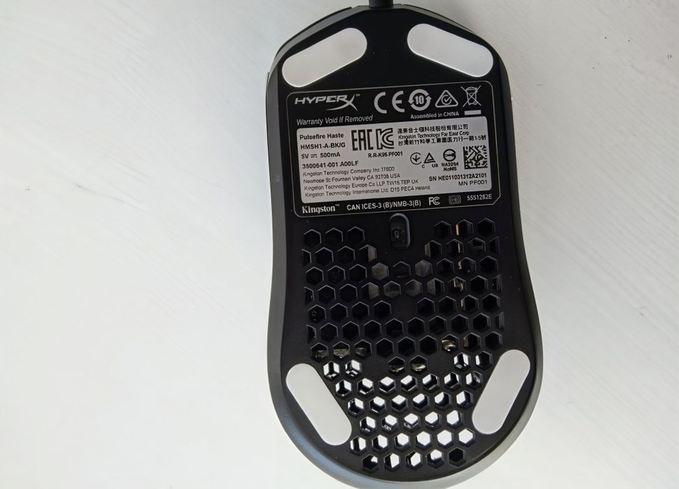 Мышка игровая HyperX
Модель: HyperX Pulsefire Haste
Дефекты: Иногда мо