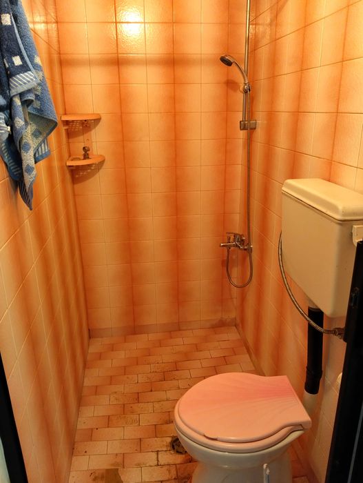 Продава тухлена къща с гараж