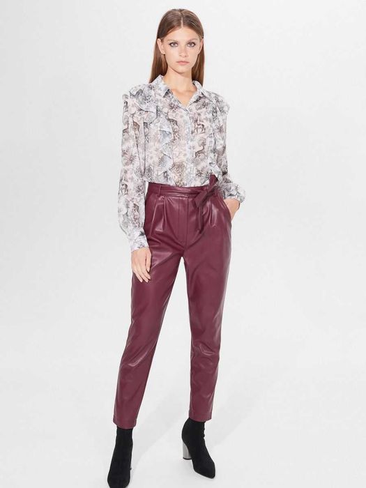 Pantaloni Mohito imitație de piele