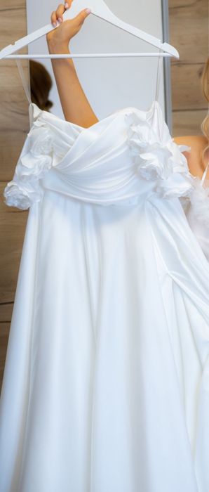 Rochie de mireasa marime XS-L( cu corset ajustabil)