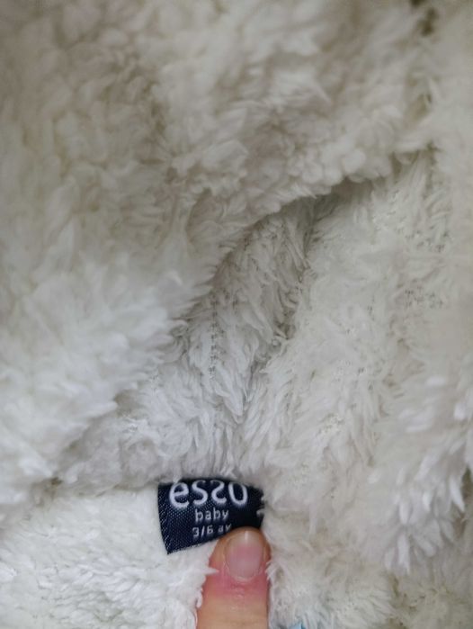 Зимен бебешки гащеризон мече