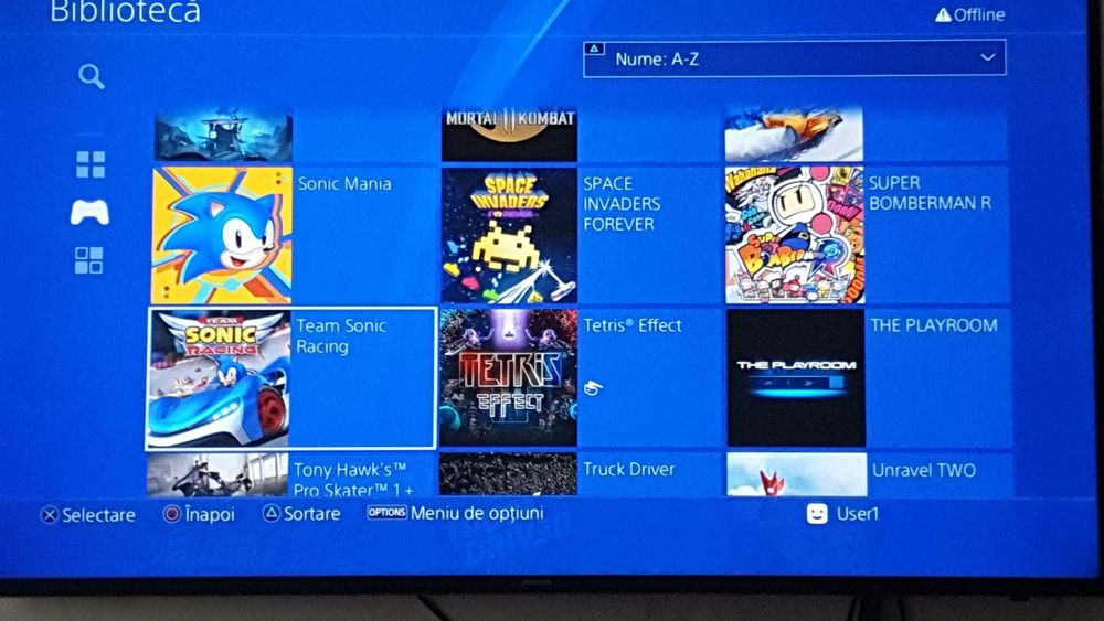 PS4 Playstation 4 Modat cu Watch Dogs Gta5 FC26 Pes24 Nfs Minecraf