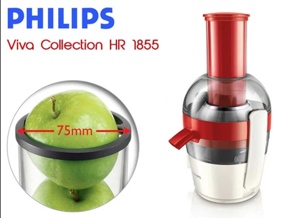 Storcător de Fructe și Legume (!) Philips, motor puternic - 800W