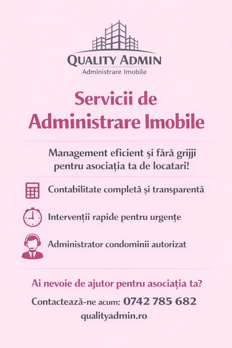 Administrator imobile- Administrator de bloc