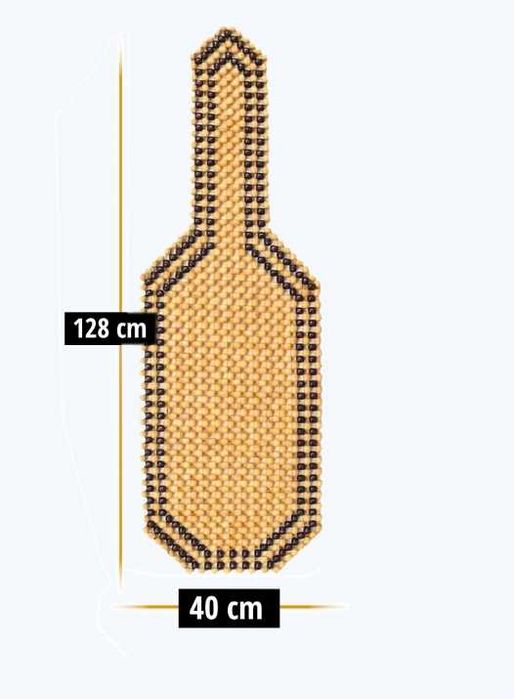Масажор за седалка, калъф масажиращи топчета за кръст