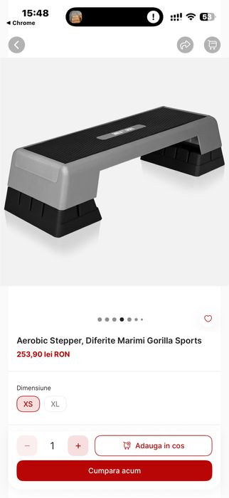 Stepper exercitii fitness nou Germany, pret 100 lei