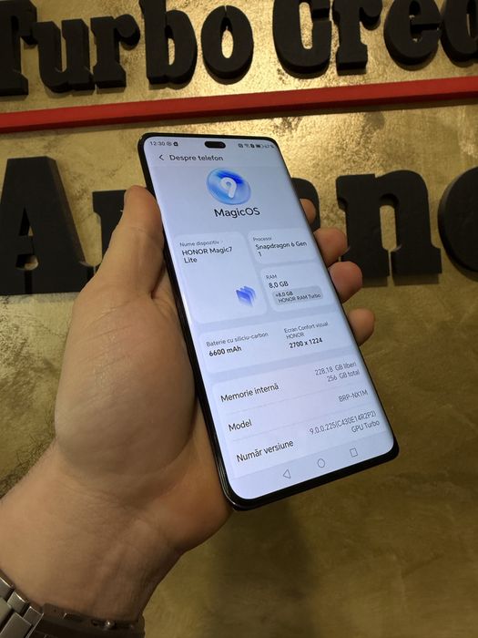 Honor by Huawei Magic7 Lite 5G DualSIM 256GB Impecabil Garantie