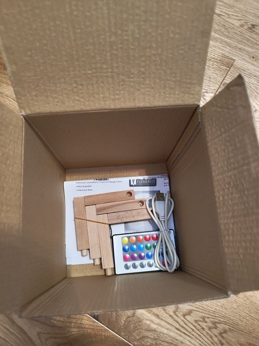 Lampă „Moonlight” – LED decorativă, 16 culori, NOUĂ