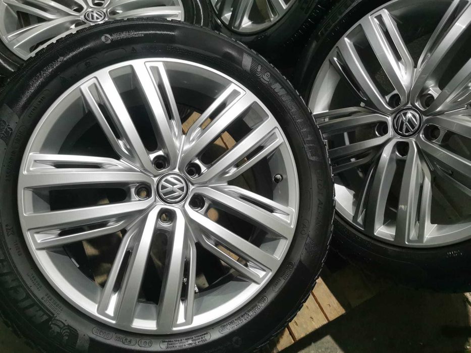 Jante Originale VW Tiguan R.19 cu anvelope de iarna