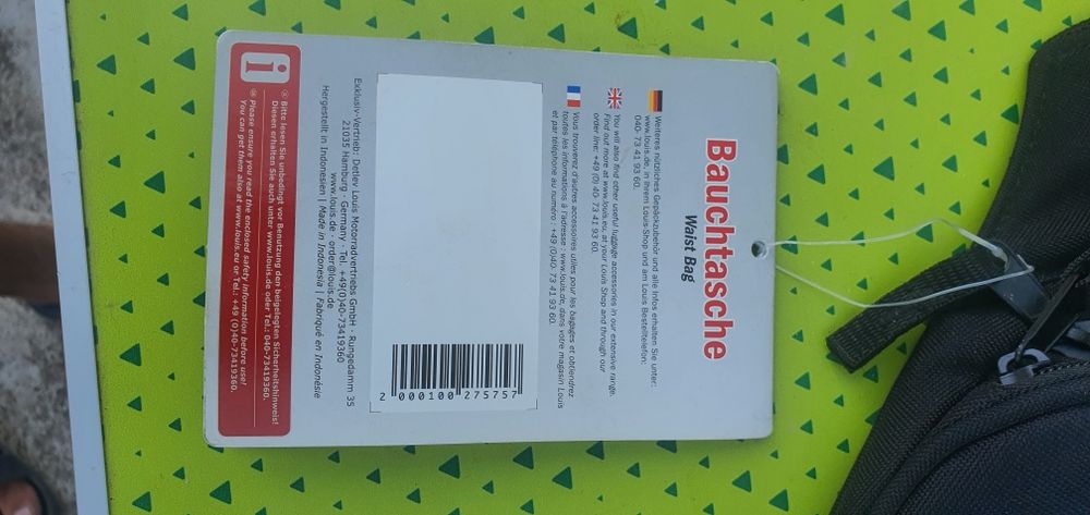 Нова мото чанта за кръст Louis