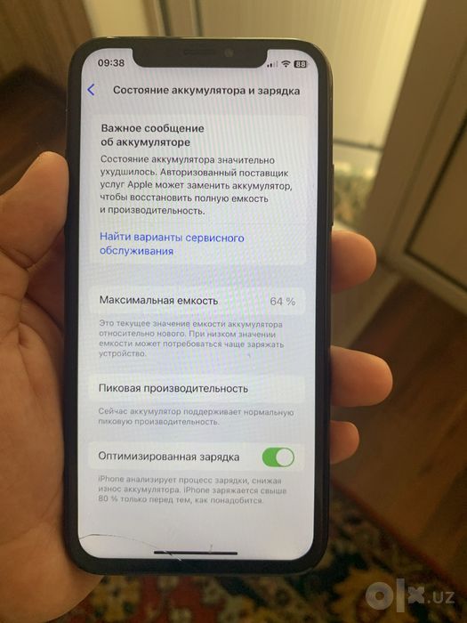 Iphone xs xolati yaxshi