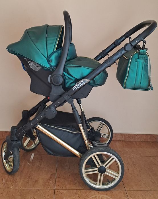 ADBOR Бебешка количка 3в1 AVENUE 3D