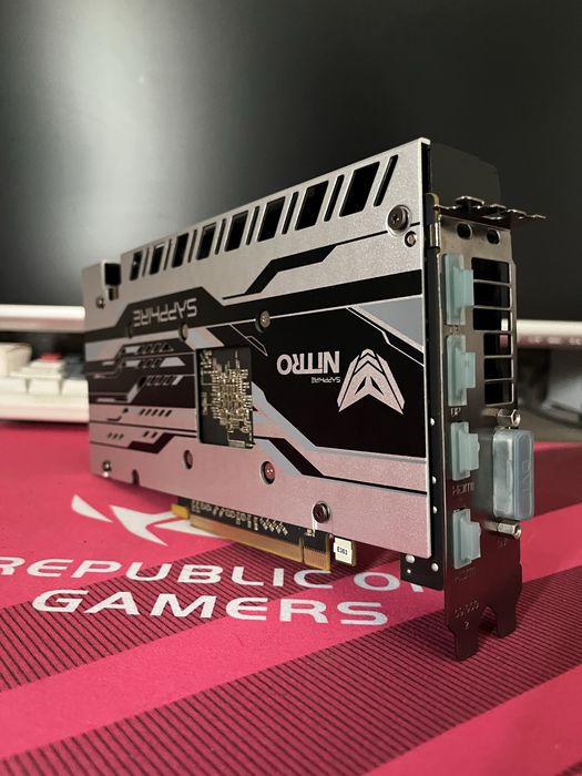 Видеокарта RX480 8gb Nitro Sapphire Radeon